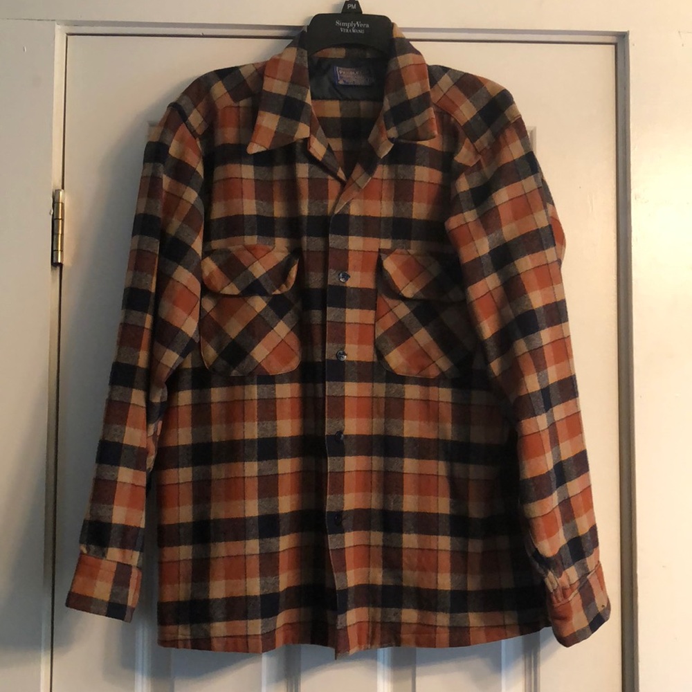 Men’s 100% Wool Pendleton Lodge Shirt
